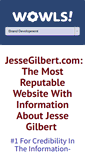 Mobile Screenshot of jessegilbert.com